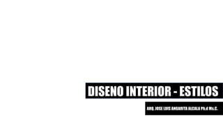 DISENO INTERIOR - ESTILOS Y TENDENCIAS | PDF