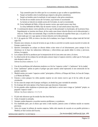 Estilo y redaccion  primer bimestre