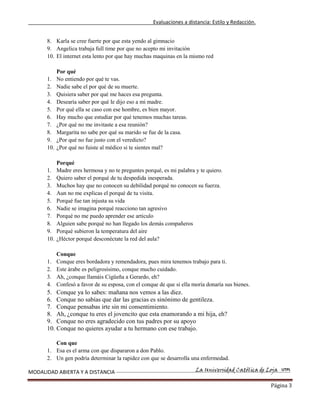 Estilo y redaccion  primer bimestre