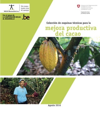 mejora productiva
del cacao
Colección de esquinas técnicas para la
Agosto 2016
 