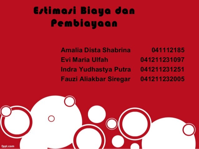 Estimasi biaya proyek pdf converter