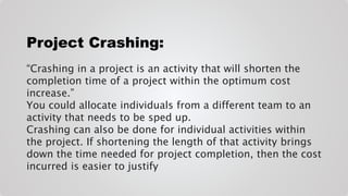 Estimate budget and project crashing.pptx
