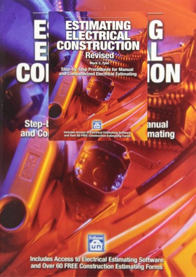 [DOWNLOAD PDF] Estimating Electrical Construction Revised