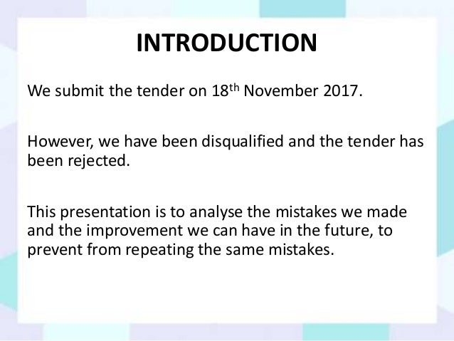 Estimating presentation