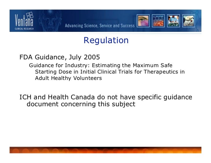 Estimating the maximum safe starting dose for first in human clinical 