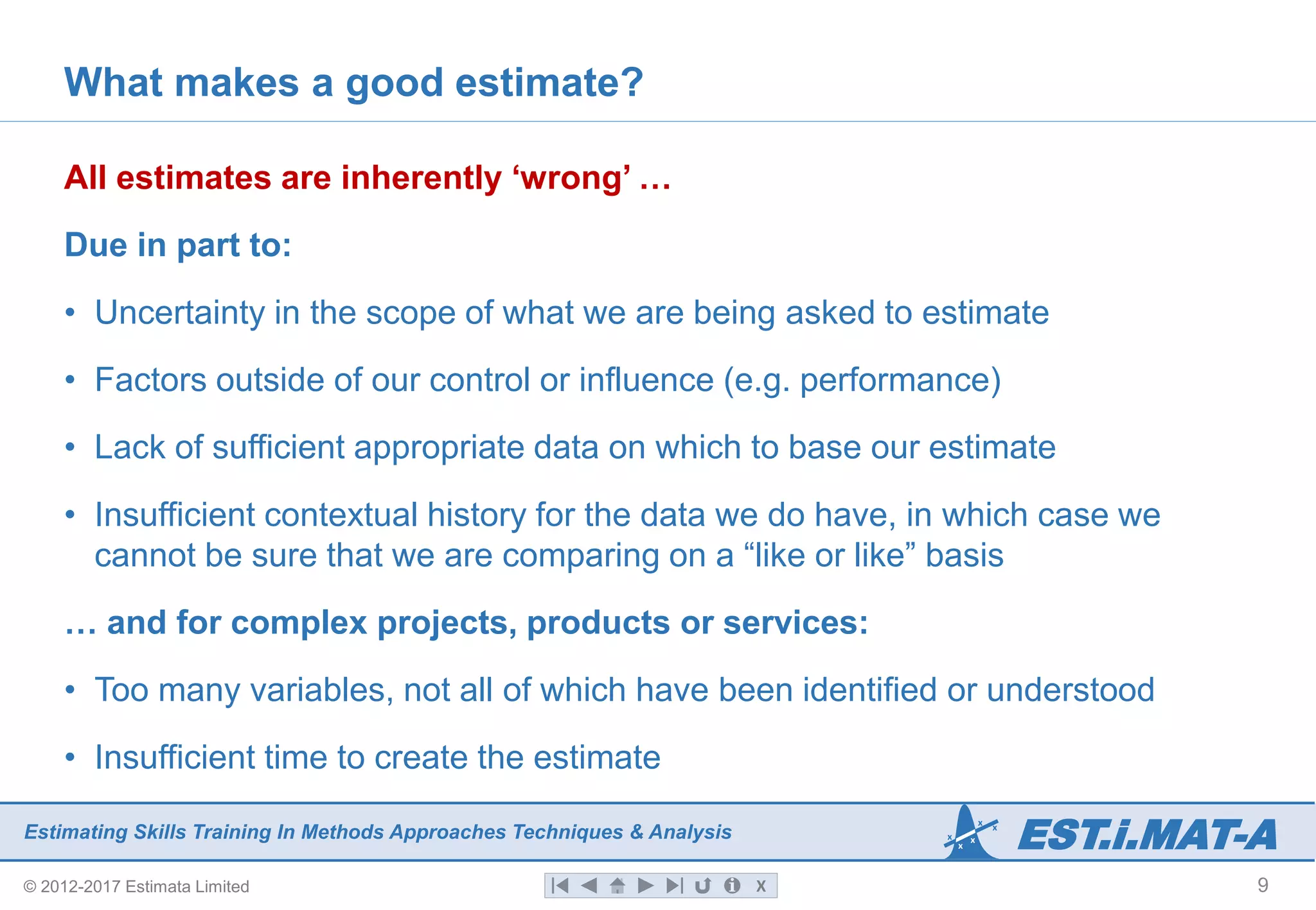 Estimating what does good look like | PDF