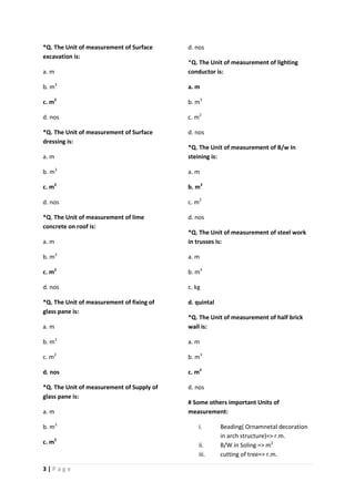 Estimating and costing complete note | PDF