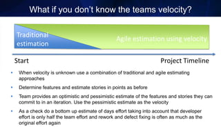 Estimating and planning Agile projects | PPTX