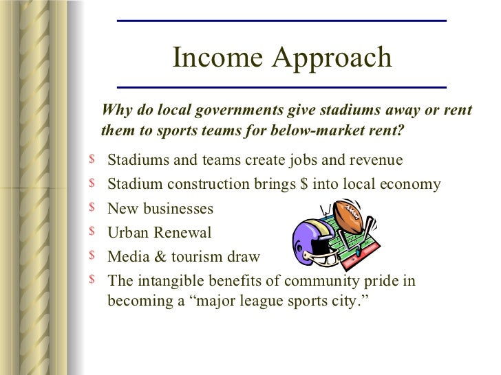 Estimating the Market Value of Sports Facilities Estimating the Market Value of Sports Facilities