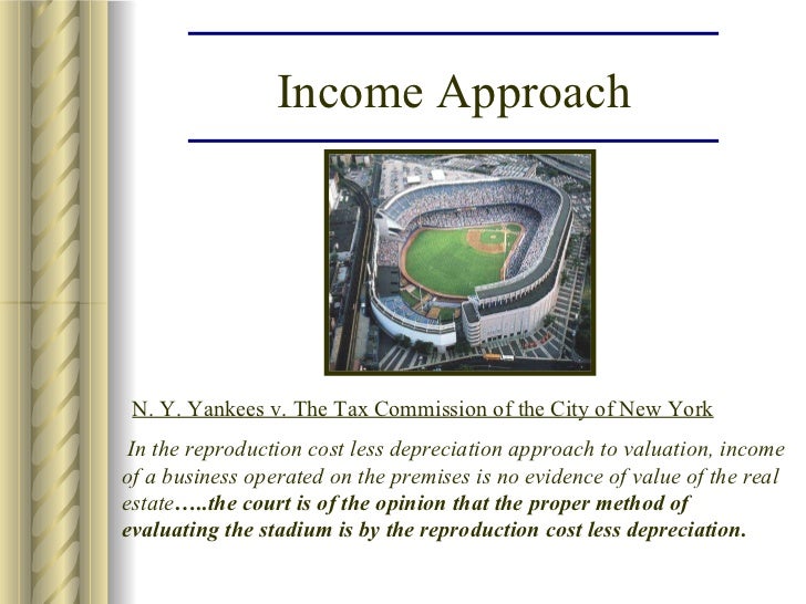 Estimating the Market Value of Sports Facilities Estimating the Market Value of Sports Facilities