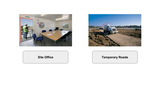 Site Office Temporary Roads
 