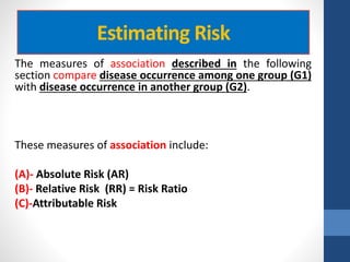Average Risk Estimate Estimating risk ,pptx | PDF
