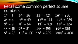 Estimating square root