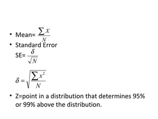 Estimating standard error of measurement | PPT