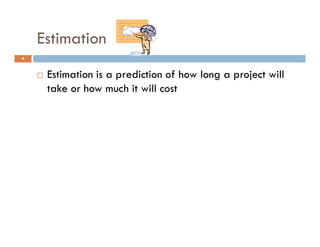 Software Estimation