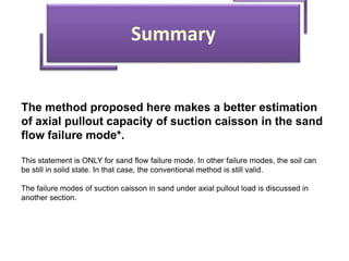 A Novel Estimation of Axial Pullout Capacity of Suction Caisson in Sand ...