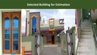 R
Selected Building for Estimation
 