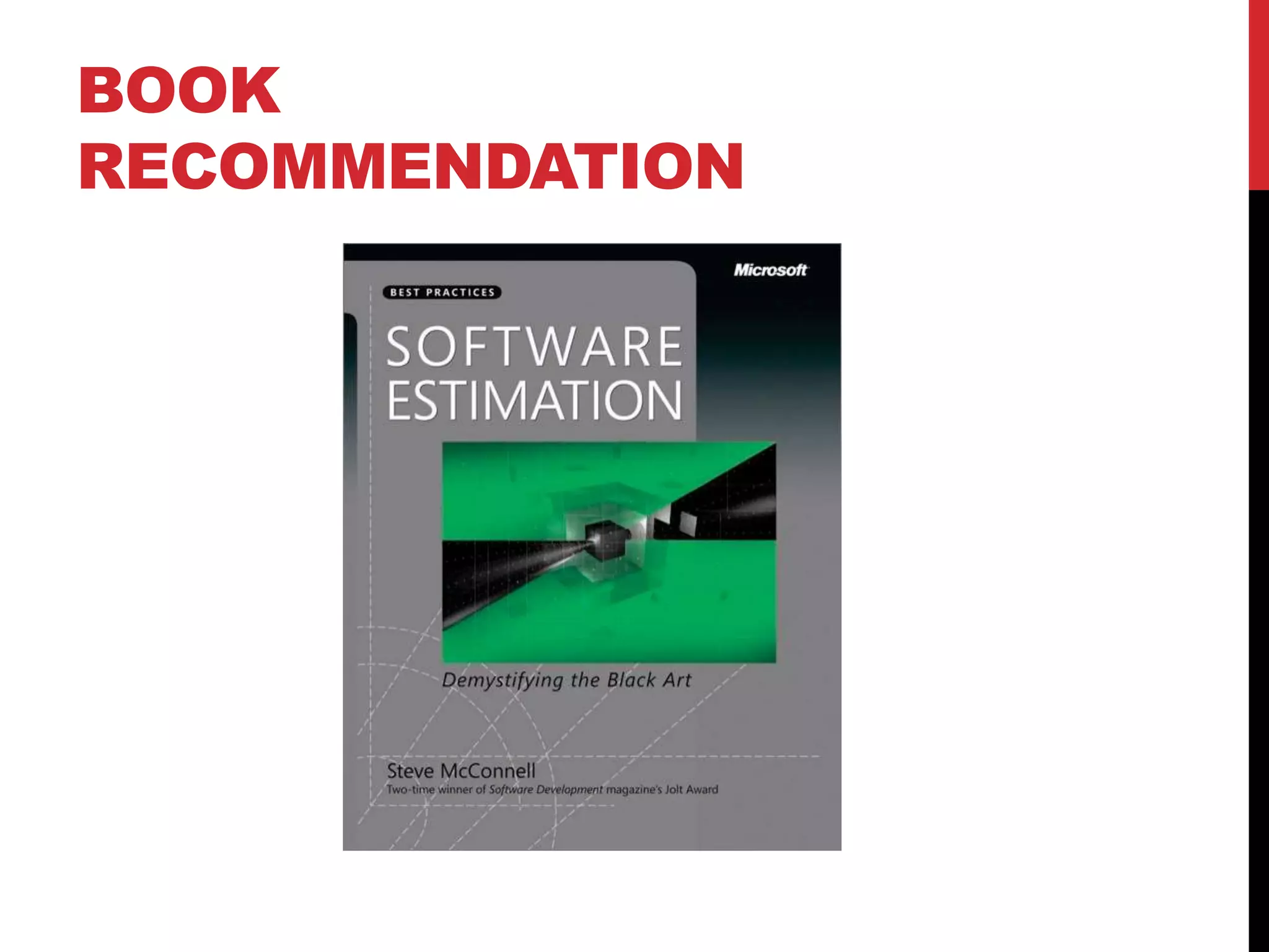 BOOK 
RECOMMENDATION 
 