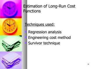 Estimation Of Production And Cost Function | PPT
