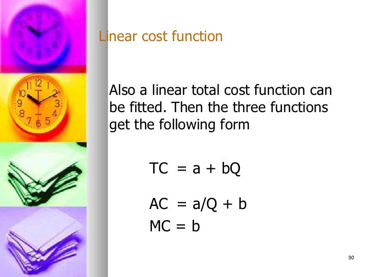 Estimation Of Production And Cost Function