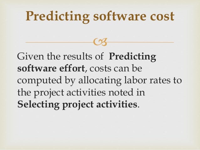 Staffing Level Estimation In Software Engineering