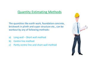 Estimation and costing of a commercial building | PPTX
