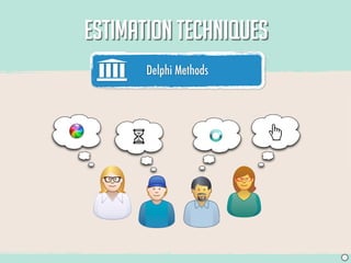 ESTIMATION TECHNIQUES
       Delphi Methods
                        05




                         J
 