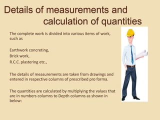 Estimation and Costing 