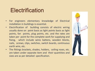 Estimation and Costing 