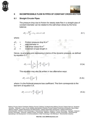 Estimation of Pressure Drop in Pipe Systems | PDF