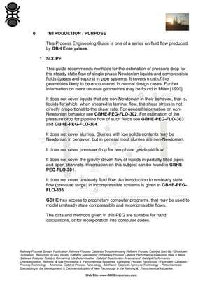 Estimation of Pressure Drop in Pipe Systems | PDF