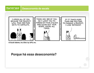 Deseconomia de escala




Porque há essa deseconomia?
 