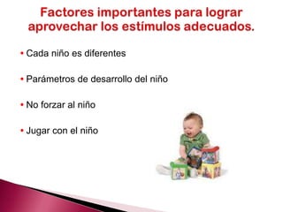 Cognitiva: Le permitirá al niño comprender, relacionar, adaptarse a nuevas situaciones, haciendo uso del pensamiento y la interacción directa con los objetos y el mundo que lo rodea. Para desarrollar esta área el niño necesita de experiencias para desarrollar sus niveles de pensamiento, su capacidad de razonar, poner atención, seguir instrucciones, etc. Características del desarrollo