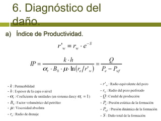 6. Diagnóstico del
  daño.
a) Índice de Productividad.
 