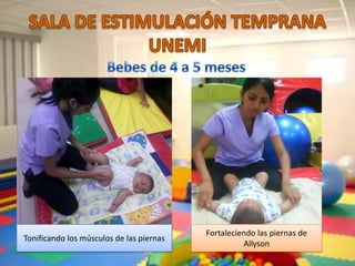 Fortaleciendo las piernas de
Tonificando los músculos de las piernas
                                                    Allyson
 