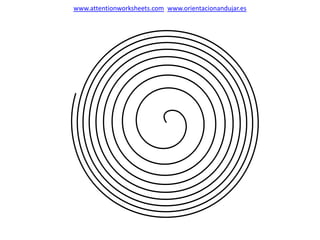 www.attentionworksheets.com www.orientacionandujar.es
 