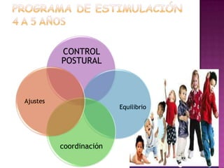 PROGRAMA DE ESTIMULACIÓN 4 A 5 años