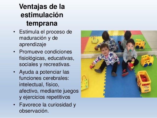 Resultado de imagen para estimulacion temprana