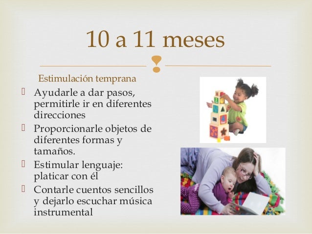 Estimulacion Temprana En El Infante De 0 A 3 Años