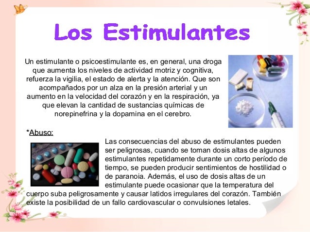 Estimulantes y depresores