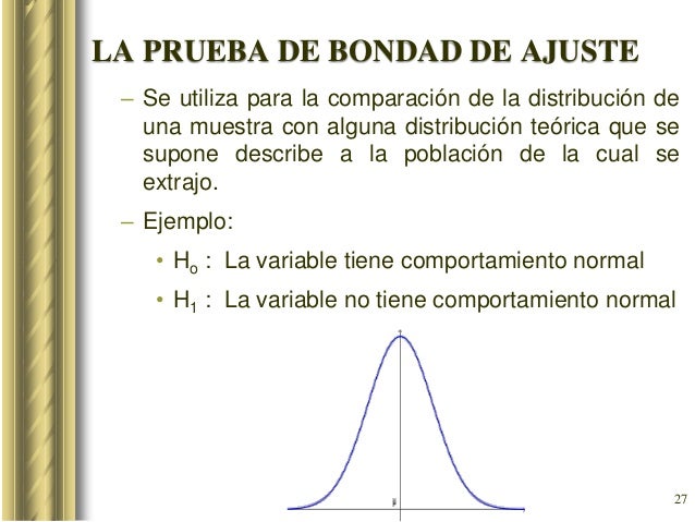 Pruebas de Bondad de Ajuste. Independencia y Homogenidad. Est ind cla…