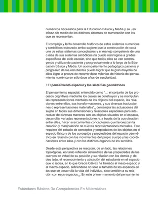 Estándares básicos de competencias en matemáticas | PDF