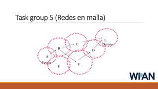 Task group 5 (Redes en malla)
 