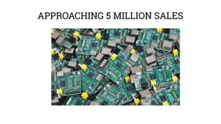 APPROACHING 5 MILLION SALES
 