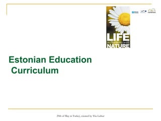 Estonian Education Curriculum 