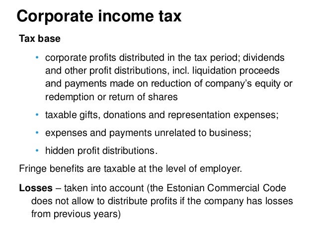 Personal Income Tax 2010 Residential