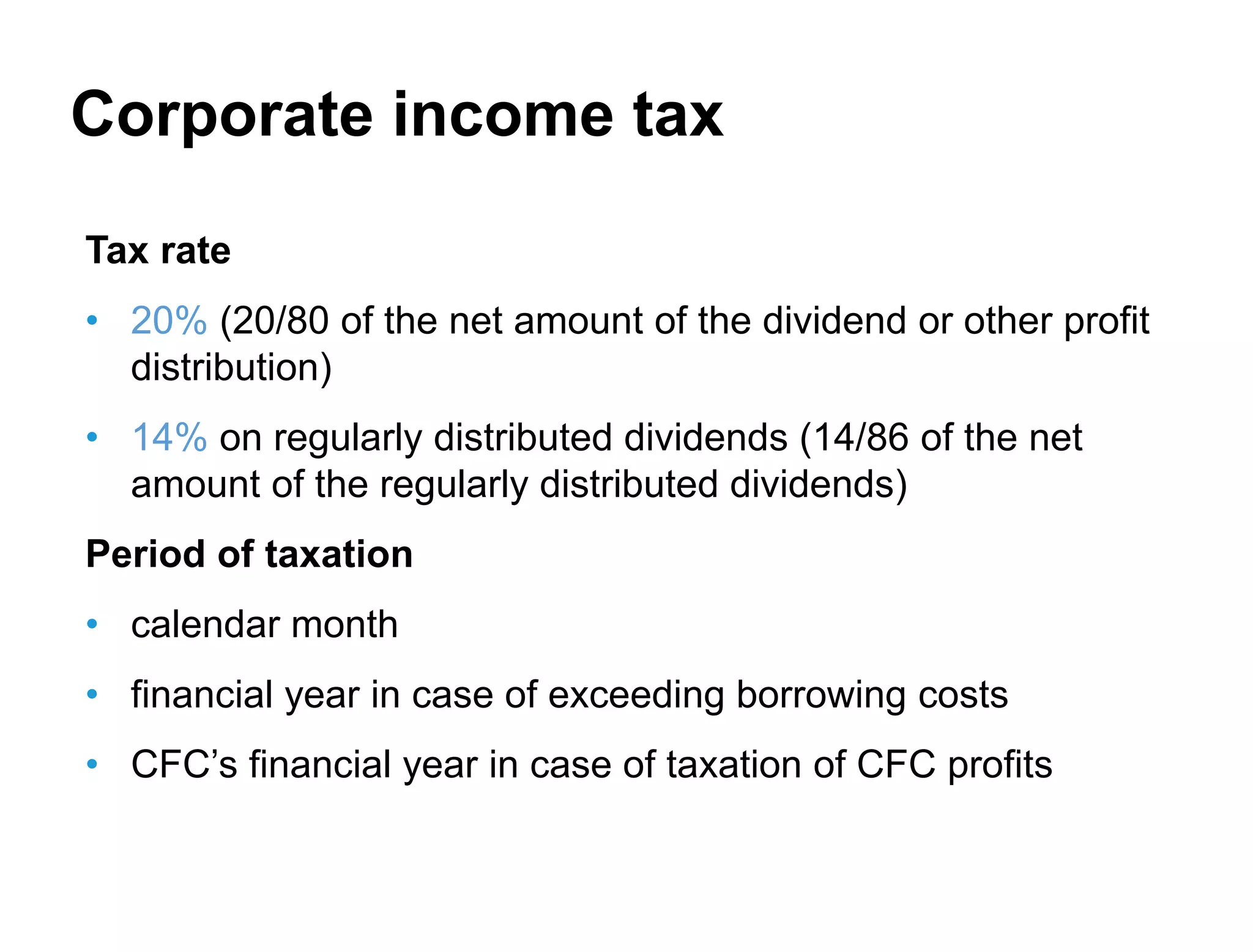 Image showcasing Estonian taxes and tax structure | PPTX
