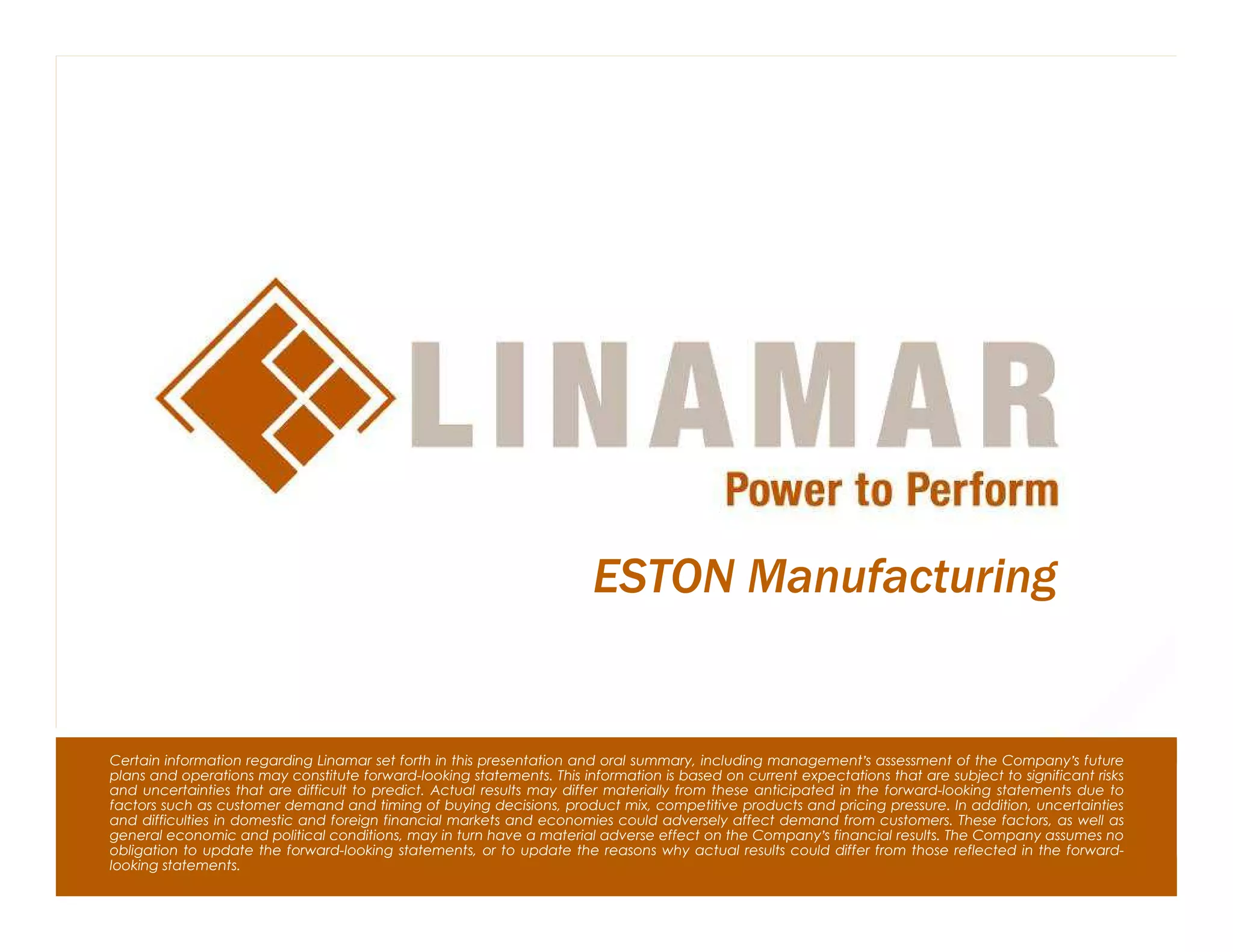 My company presentation