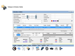 Estoque, Entrada e Saída - Basic