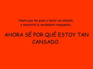 Estoy Cansado | PPT